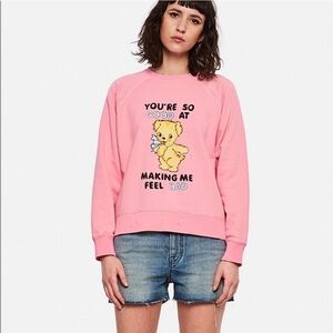 Marc Jacobs X Magda Archer Pink Sweatshirt You’re So Good At Making Me Feel Bad